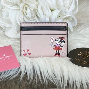 Disney X Kate Spade Minnie Mouse Card Holder